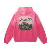 Trans Pride Heavyweight Sunfade Oversized Hoodie