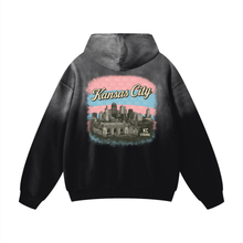Trans Pride Heavyweight Sunfade Oversized Hoodie