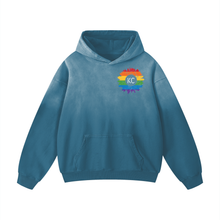 KC Gay Pride Heavyweight Sunfade Oversized Hoodie