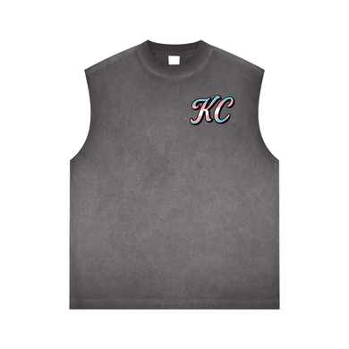 KC Trans pride Reverse Washed Tank Top