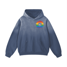 KC Gay Pride Heavyweight Sunfade Oversized Hoodie