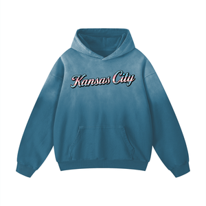 Trans Pride Heavyweight Sunfade Oversized Hoodie