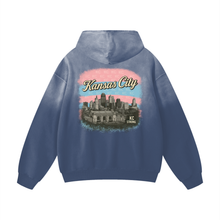 Trans Pride Heavyweight Sunfade Oversized Hoodie