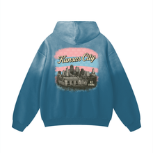 Trans Pride Heavyweight Sunfade Oversized Hoodie